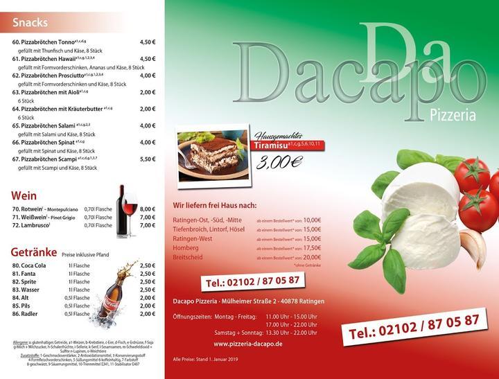 Pizzeria DaCapo